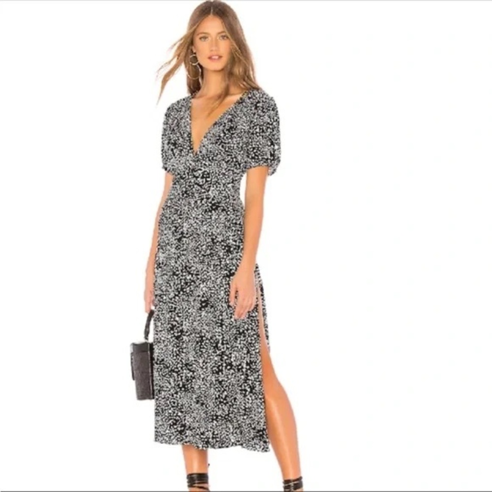 Free People Looking For Love Midi Dress